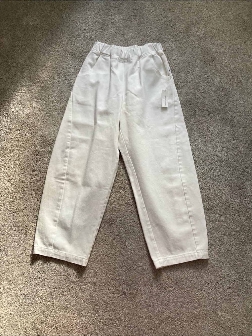 NWT White Arc Pants